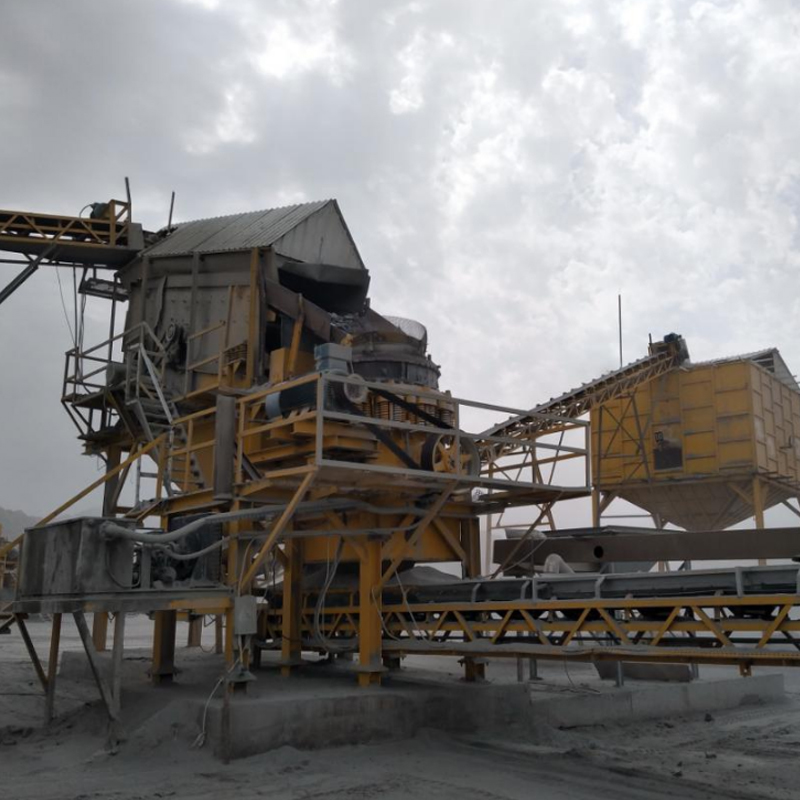 Symons fyra kvartal (4,25) STD och SHHD bär delar med kinesiska käkekrossplattor till Preman Quarry, Saudiarabien