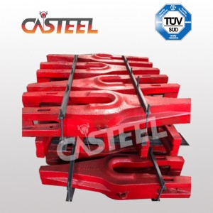 Mining Shovel Bucket Tand för P&H, Komatsu, Liebheer Shovel